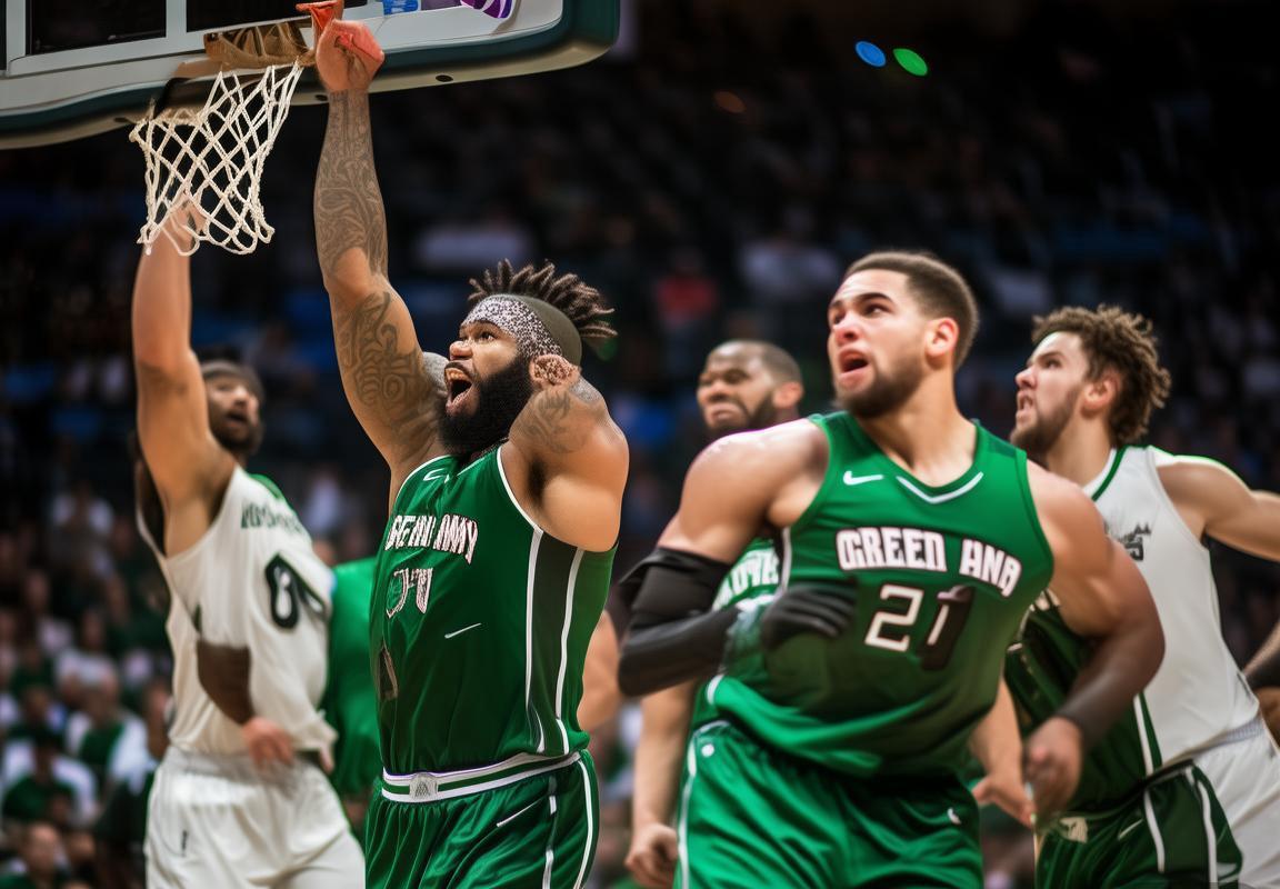 运动焦点：凯尔特人对阵活塞，杰伦·布朗与凯德·康宁汉姆的领袖对决